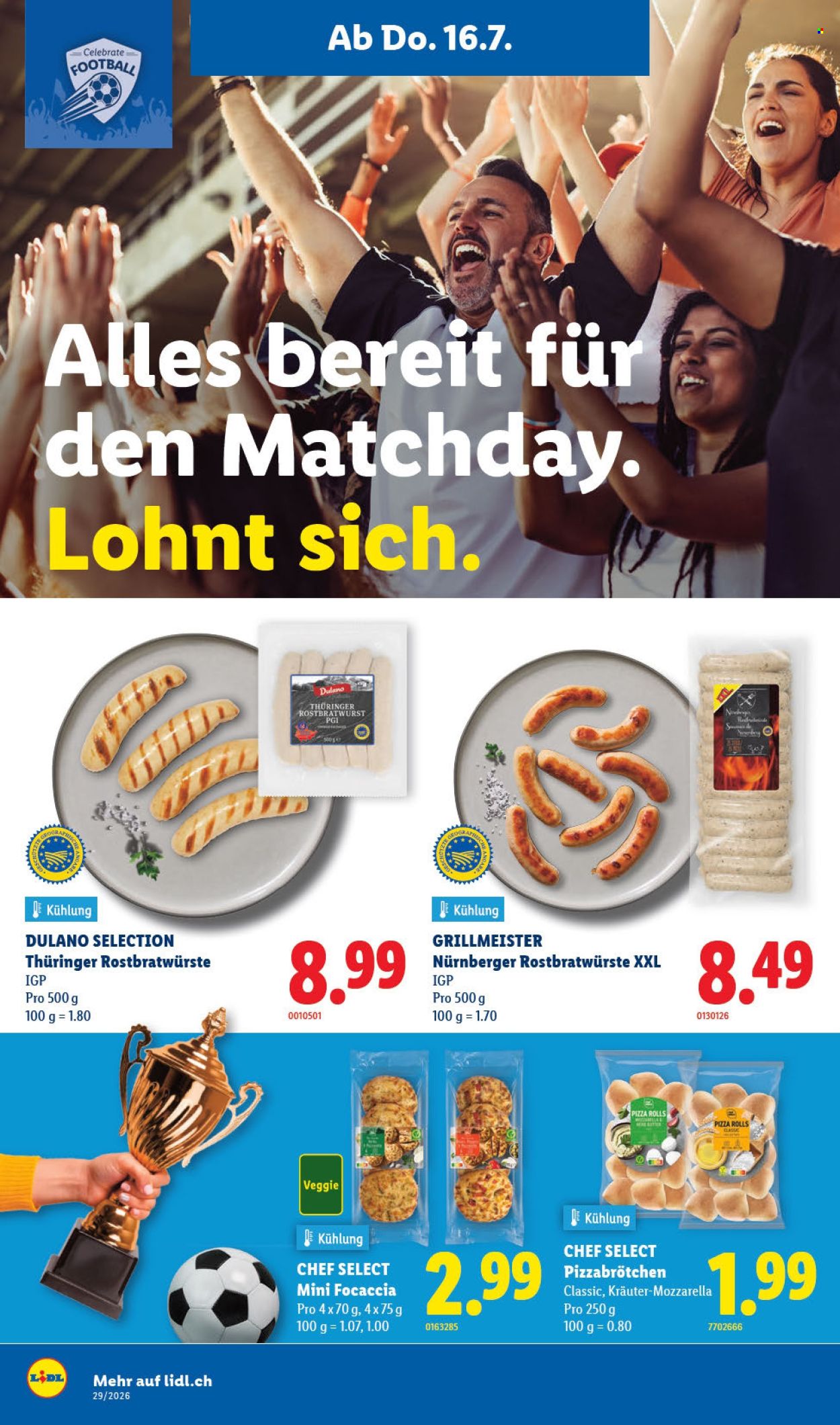 Prospekte Lidl - 16.7.2026 - 22.7.2026. Seite 14. Seite 14