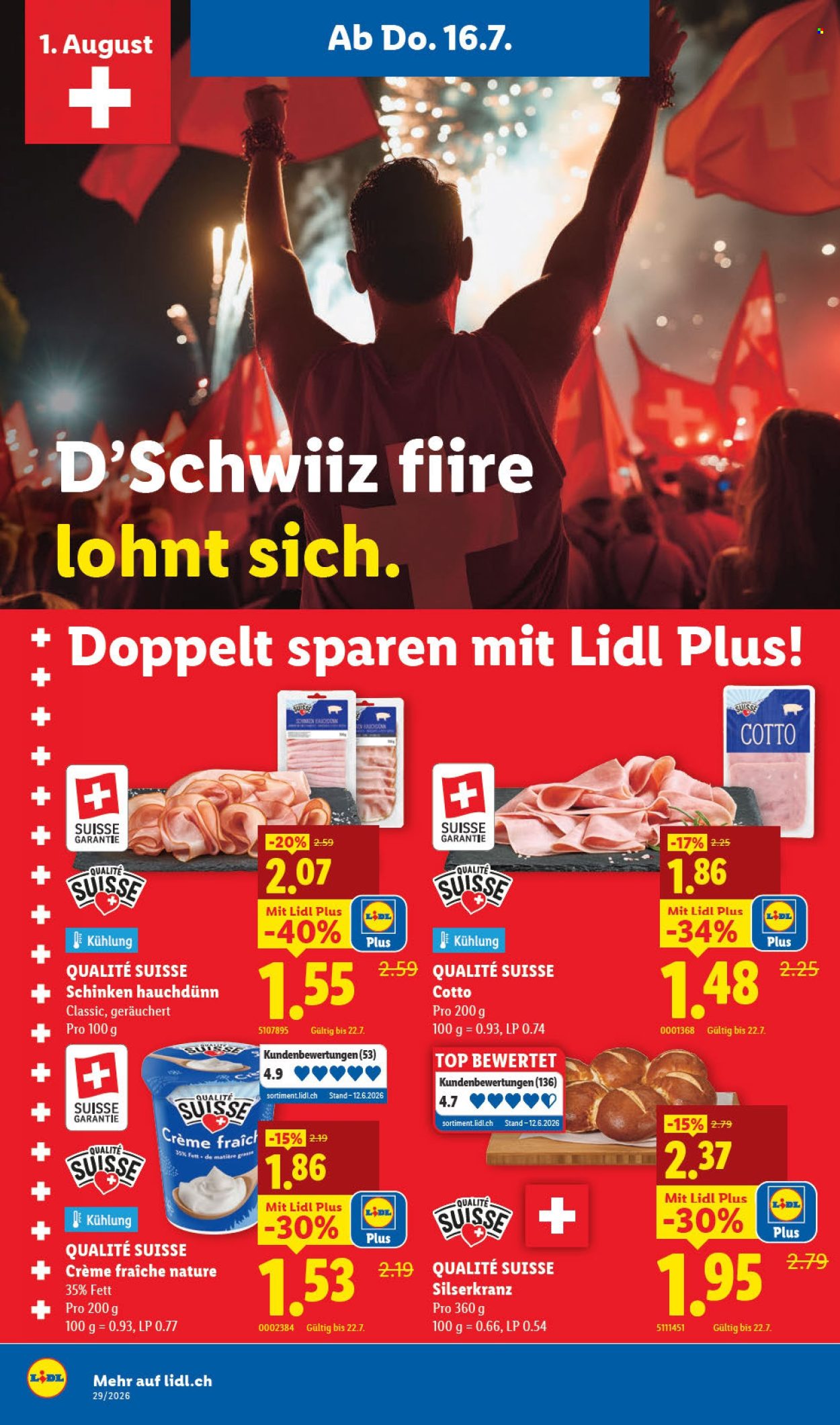 Prospekte Lidl - 16.7.2026 - 22.7.2026. Seite 18. Seite 18