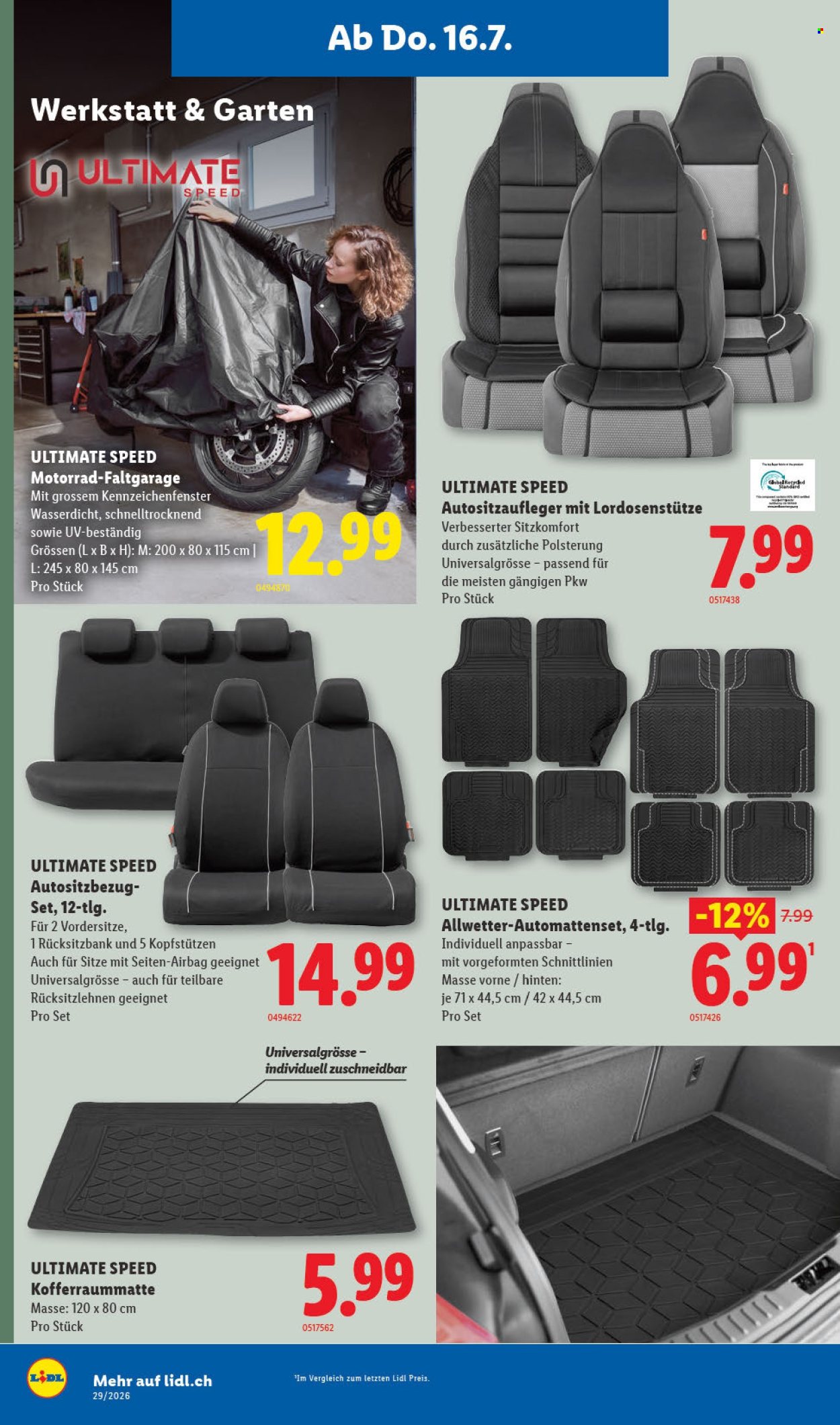Prospekte Lidl - 16.7.2026 - 22.7.2026. Seite 22. Seite 22