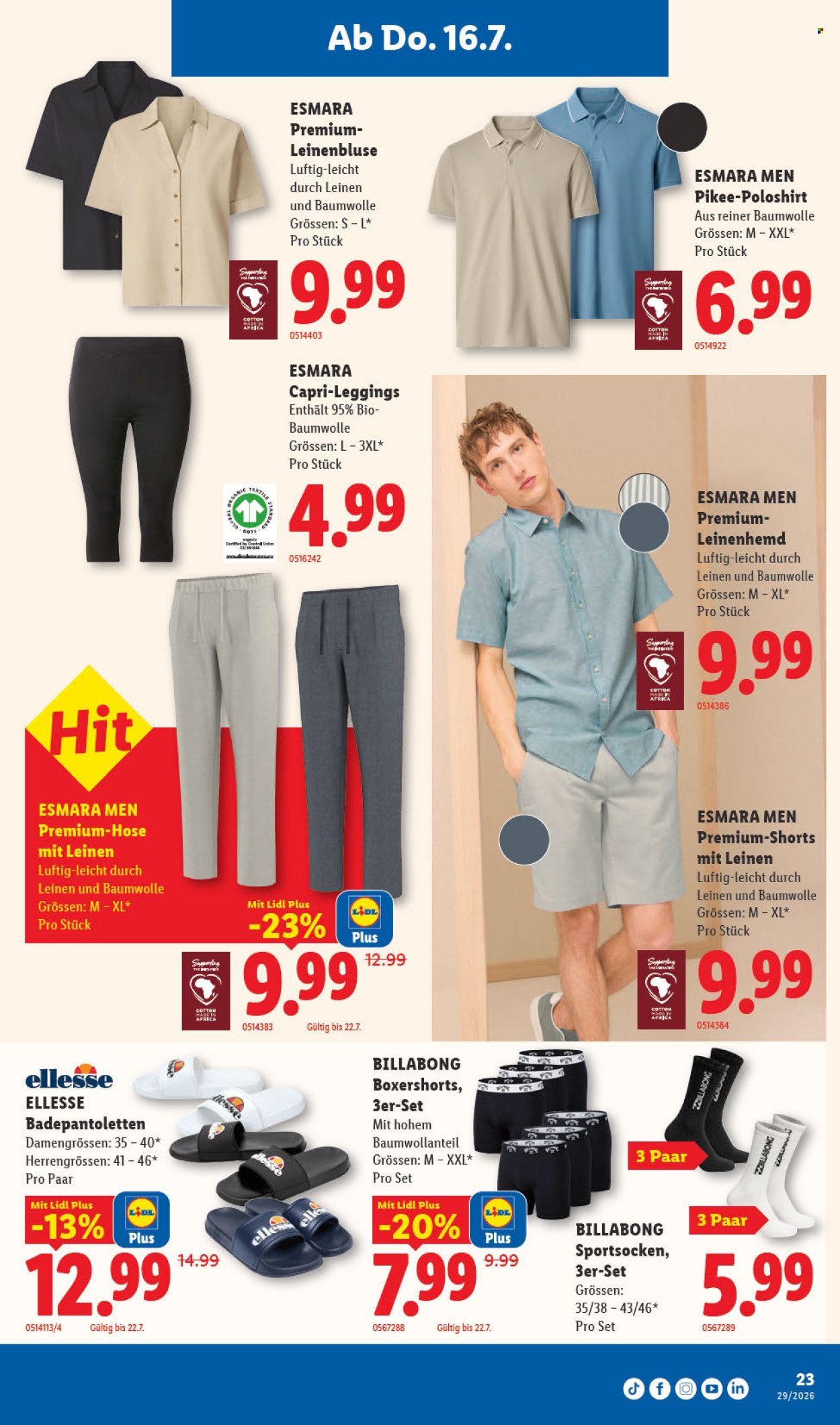 Prospekte Lidl - 16.7.2026 - 22.7.2026. Seite 25. Seite 25