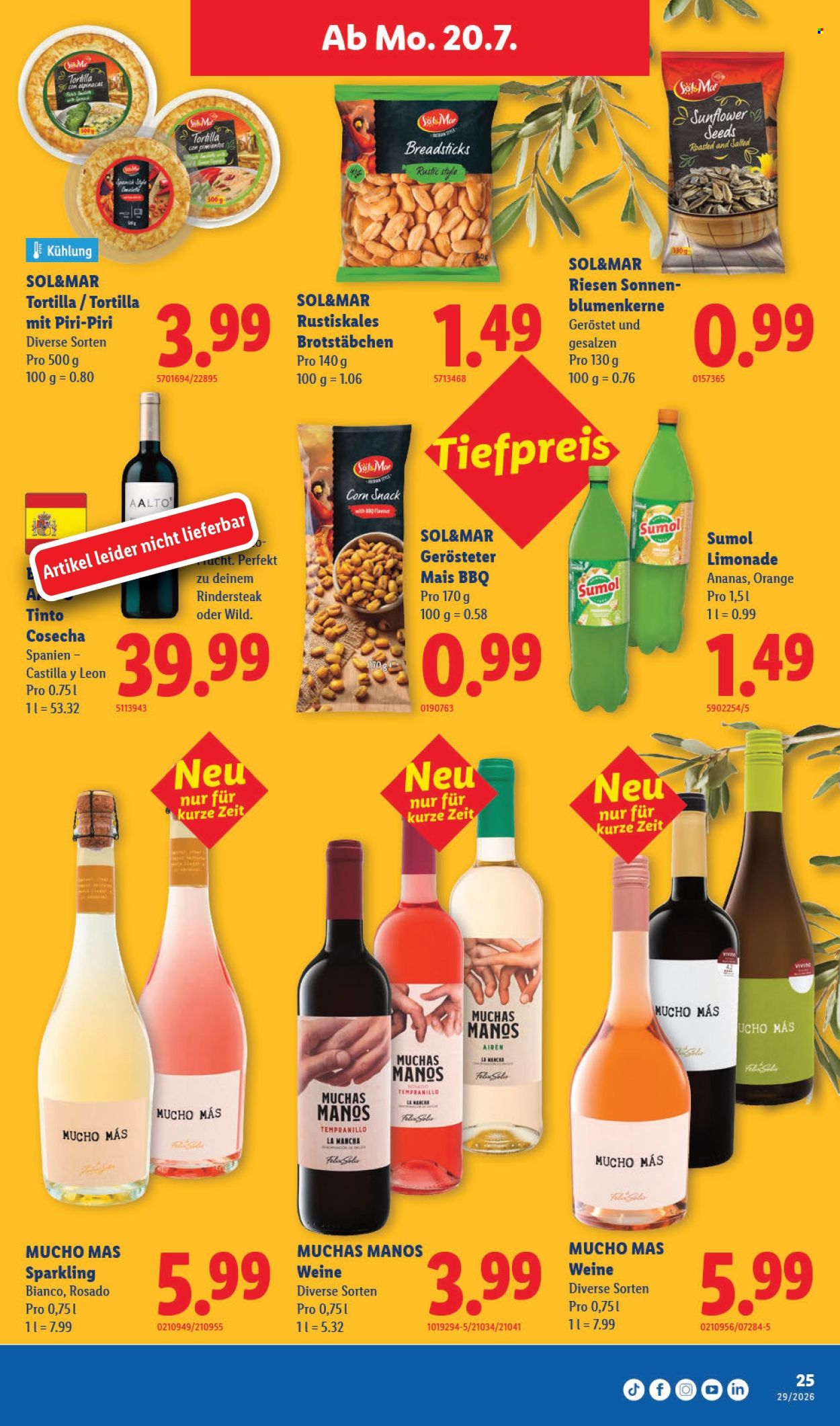 Prospekte Lidl - 16.7.2026 - 22.7.2026. Seite 27. Seite 27