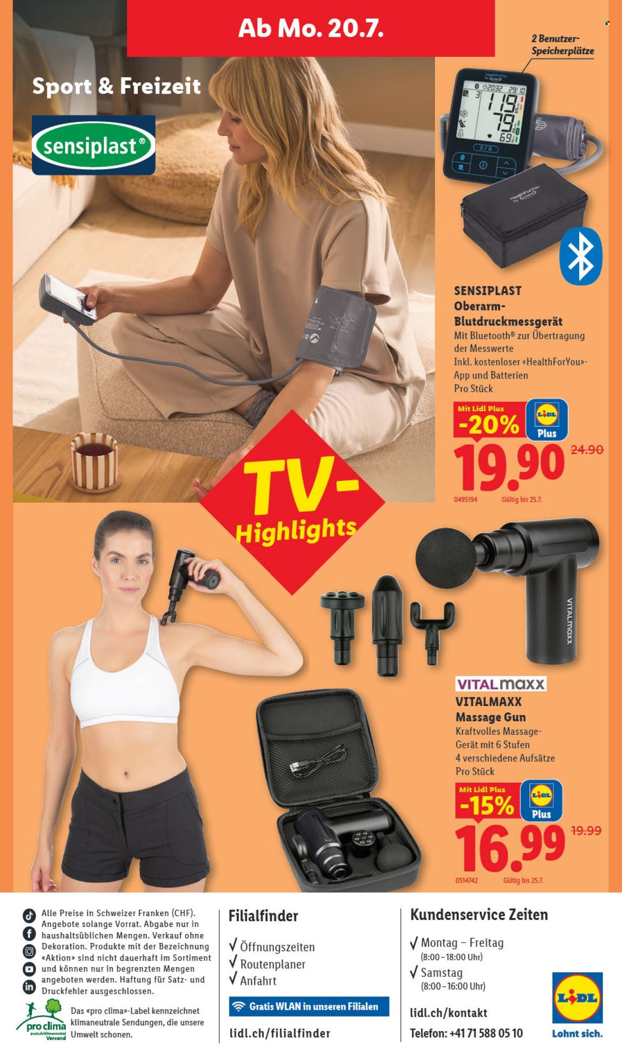 Prospekte Lidl - 16.7.2026 - 22.7.2026. Seite 34. Seite 34