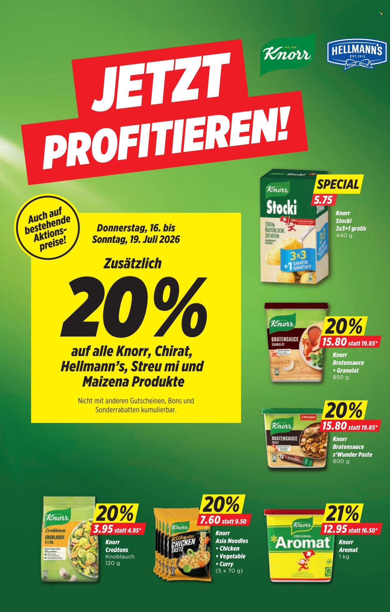 Prospekte Denner - 16.7.2026 - 22.7.2026. Seite 10. Seite 10
