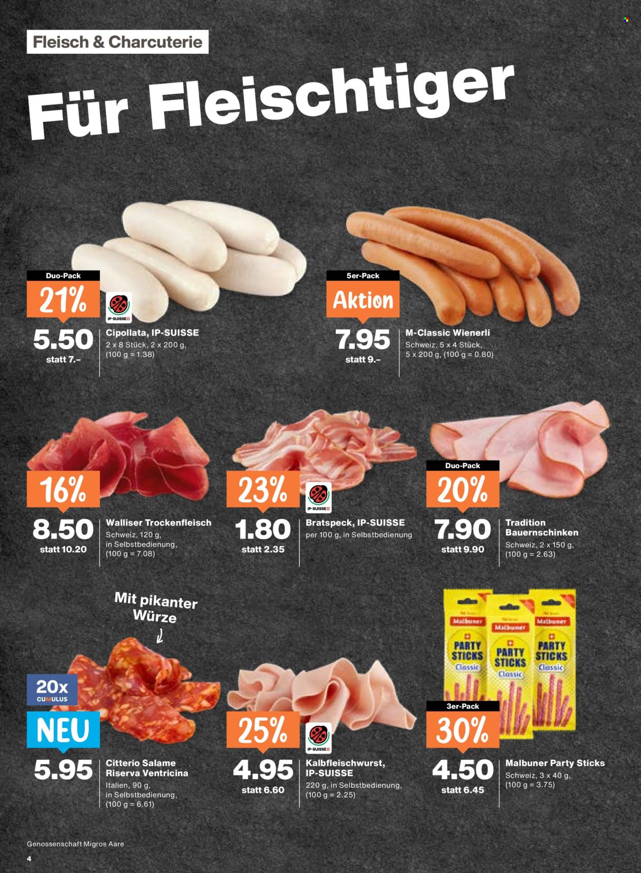 Prospekte Migros - 16.7.2026 - 22.7.2026. Seite 4. Seite 4