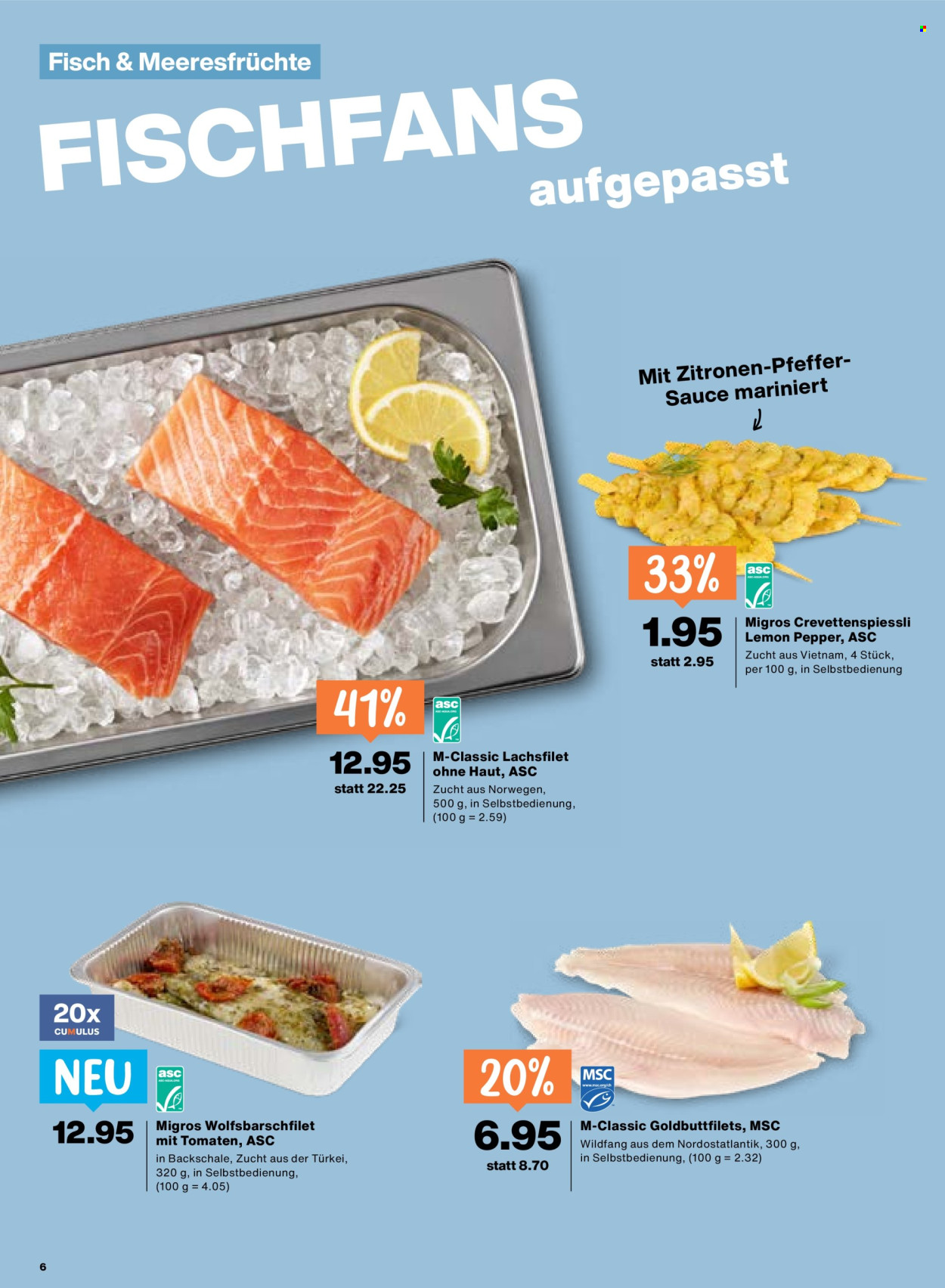 Prospekte Migros - 16.7.2026 - 22.7.2026. Seite 6. Seite 6