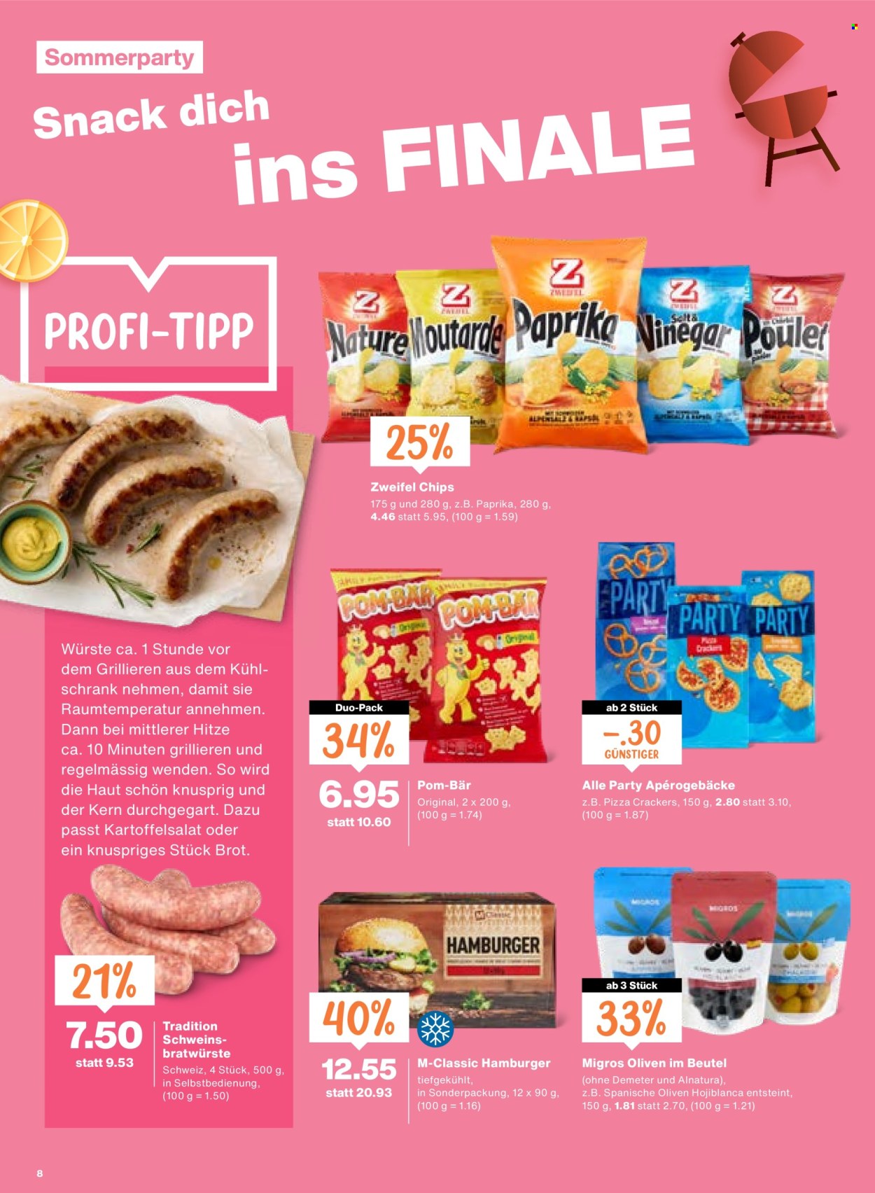 Prospekte Migros - 16.7.2026 - 22.7.2026. Seite 8. Seite 8