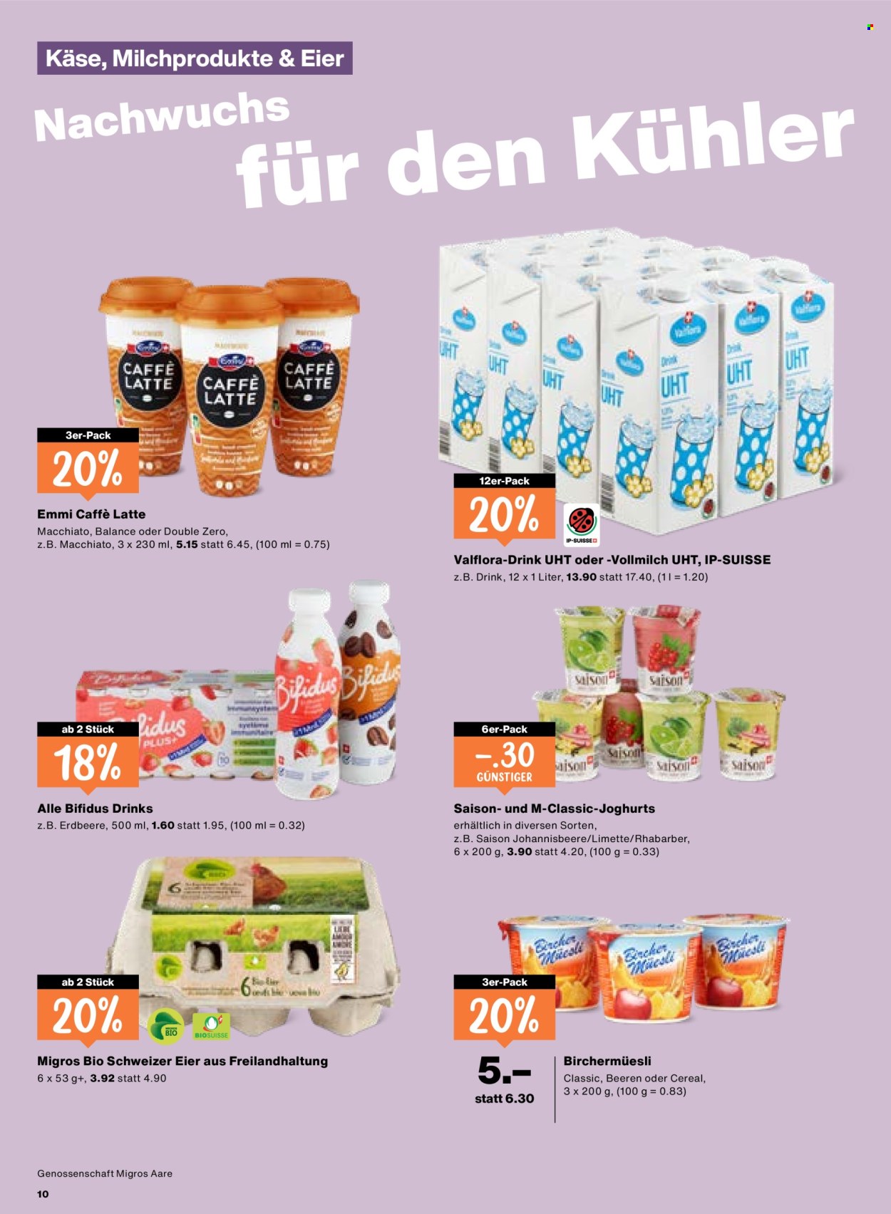 Prospekte Migros - 16.7.2026 - 22.7.2026. Seite 10. Seite 10