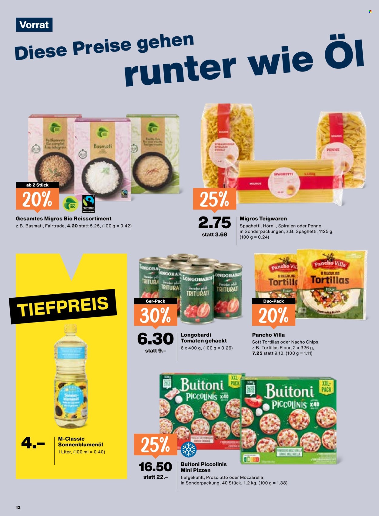Prospekte Migros - 16.7.2026 - 22.7.2026. Seite 12. Seite 12