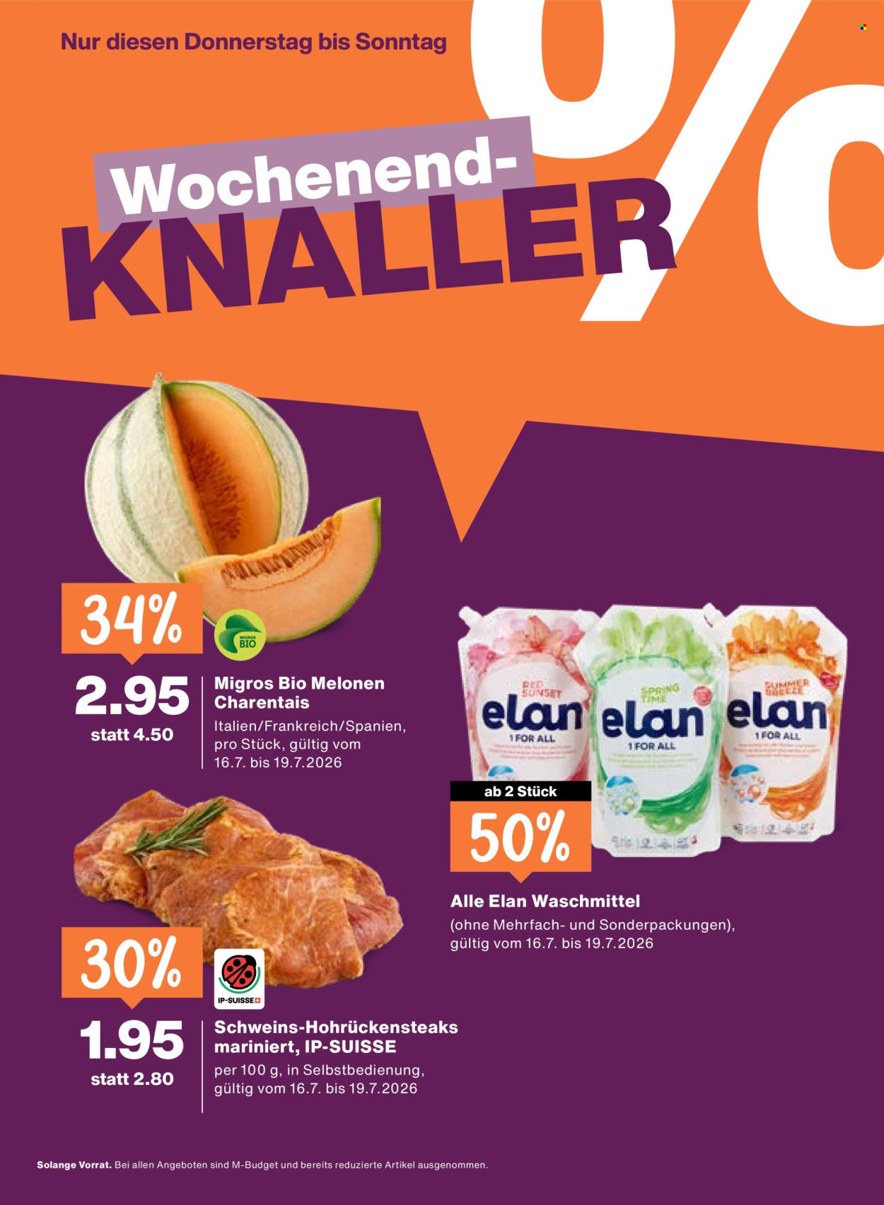 Prospekte Migros - 16.7.2026 - 22.7.2026. Seite 20. Seite 20