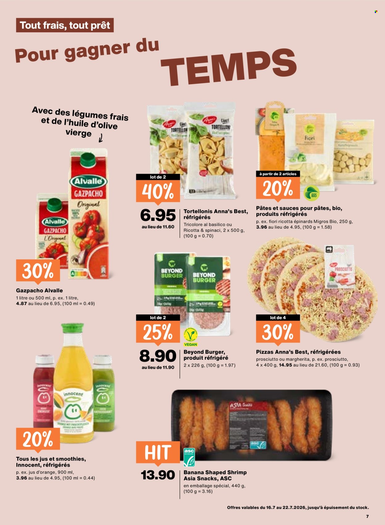 Prospekte Migros - 16.7.2026 - 22.7.2026. Seite 7. Seite 7