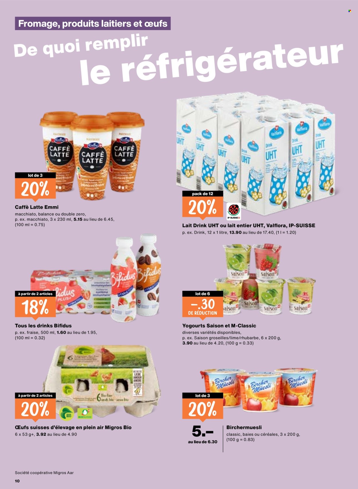Prospekte Migros - 16.7.2026 - 22.7.2026. Seite 10. Seite 10