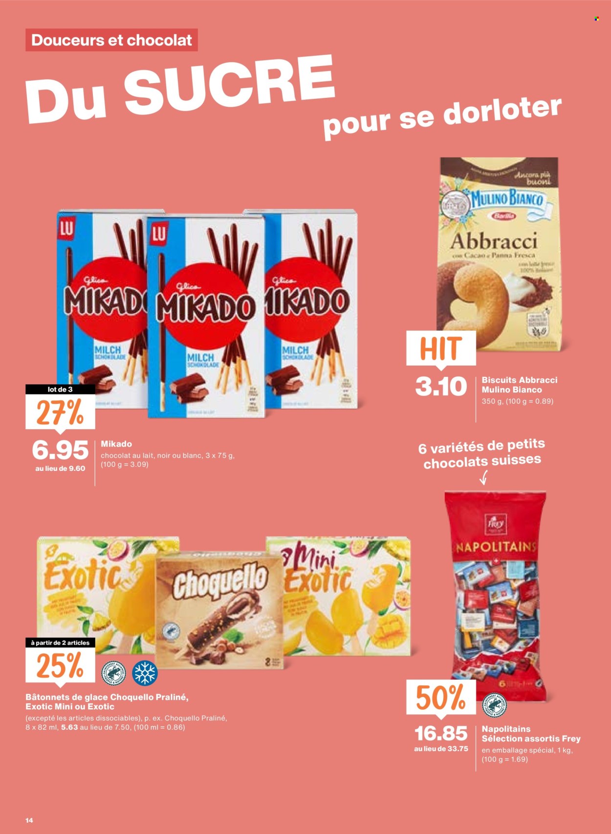 Prospekte Migros - 16.7.2026 - 22.7.2026. Seite 14. Seite 14