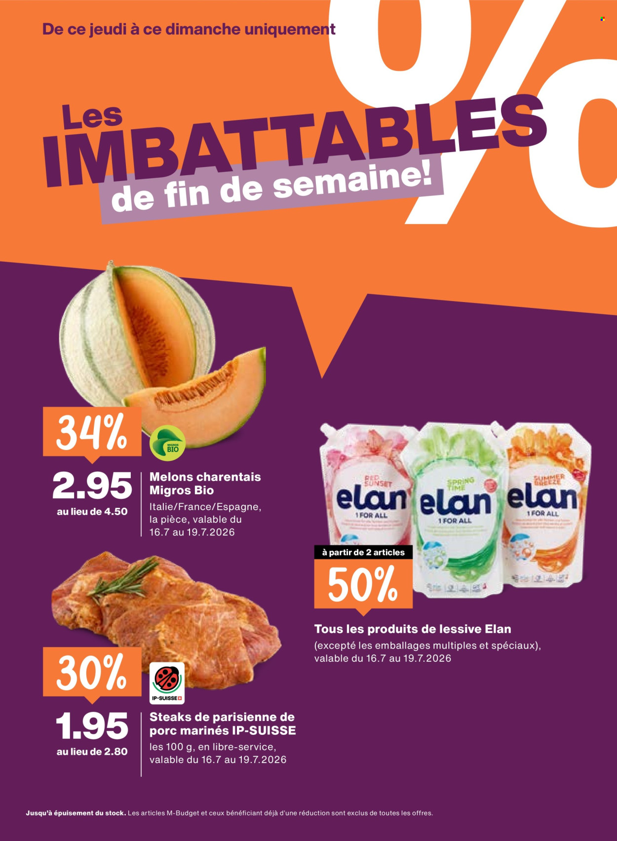 Prospekte Migros - 16.7.2026 - 22.7.2026. Seite 20. Seite 20