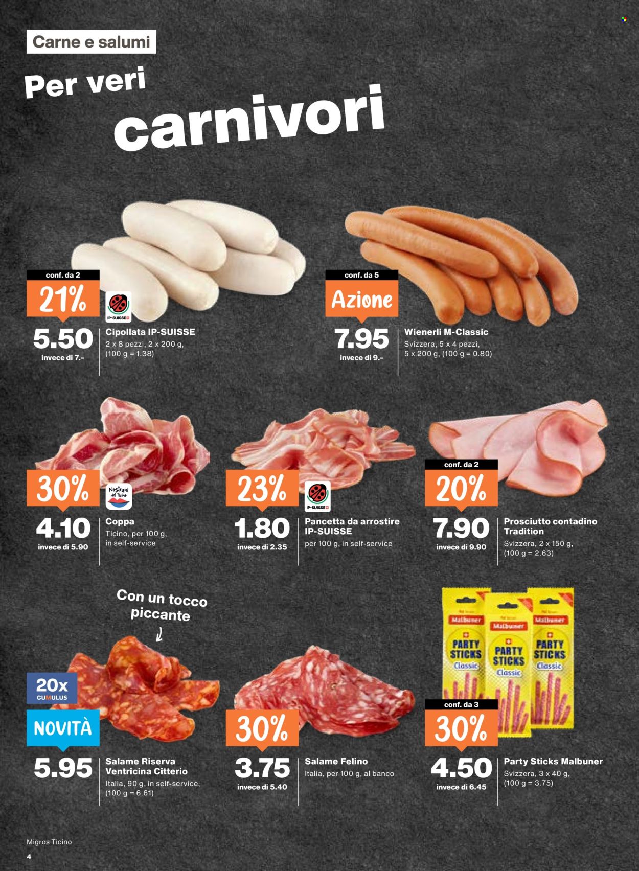Prospekte Migros - 16.7.2026 - 22.7.2026. Seite 4. Seite 4