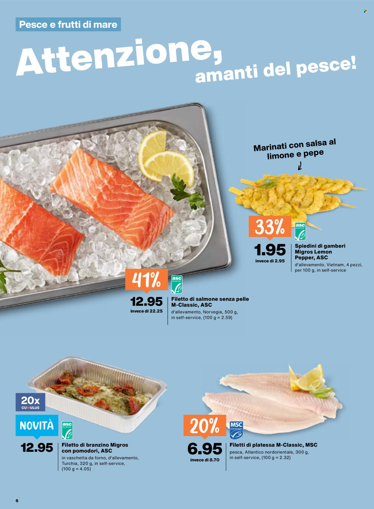 Prospekte Migros - 16.7.2026 - 22.7.2026. Seite 6. Seite 6