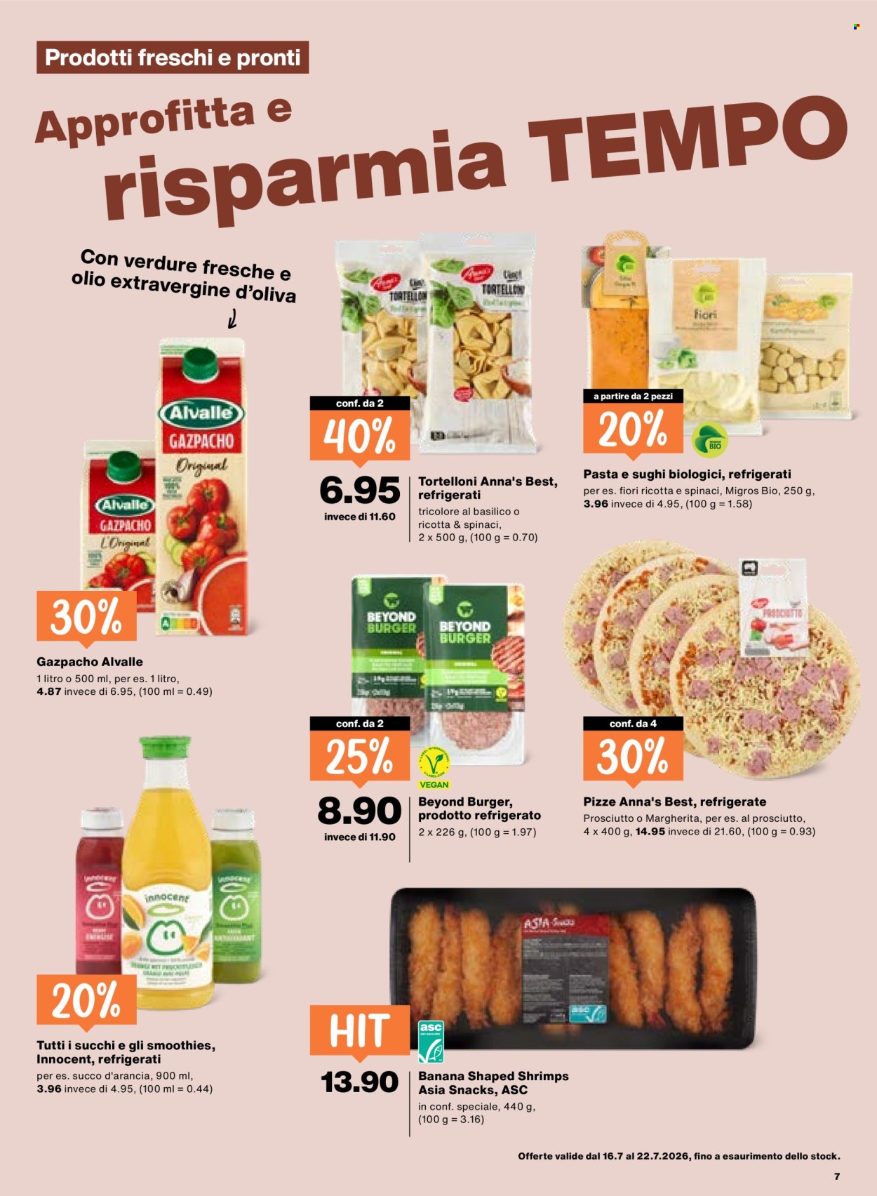 Prospekte Migros - 16.7.2026 - 22.7.2026. Seite 7. Seite 7