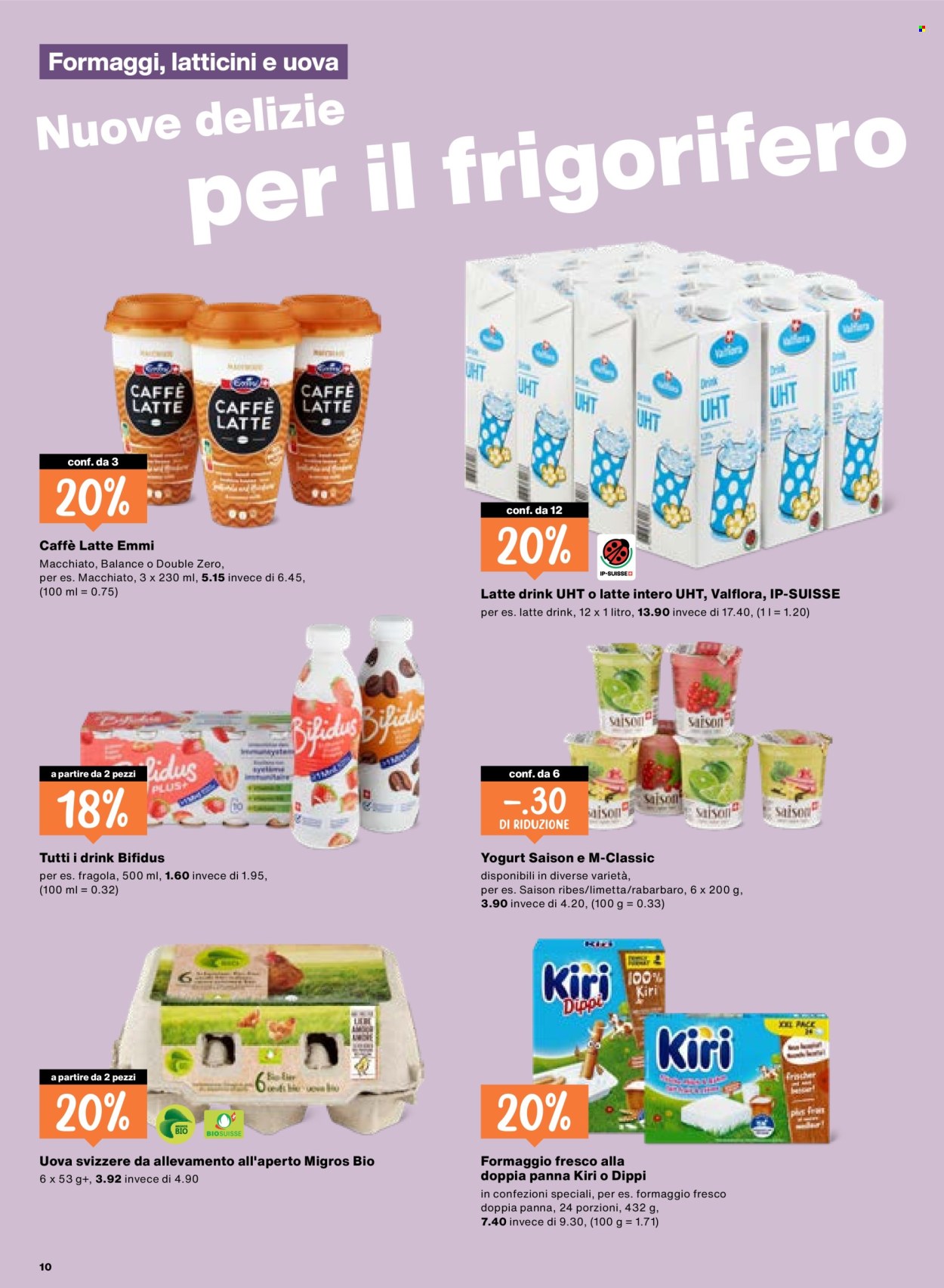 Prospekte Migros - 16.7.2026 - 22.7.2026. Seite 10. Seite 10