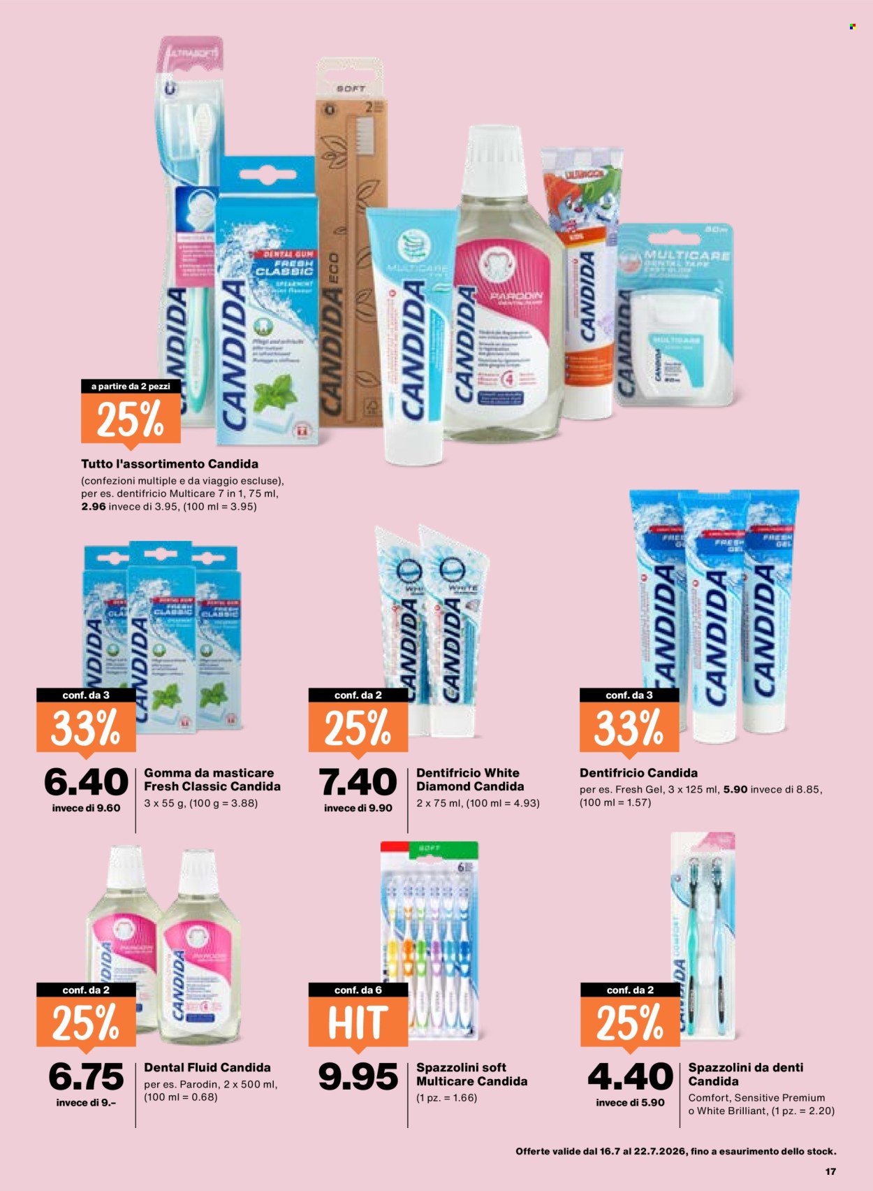 Prospekte Migros - 16.7.2026 - 22.7.2026. Seite 17. Seite 17