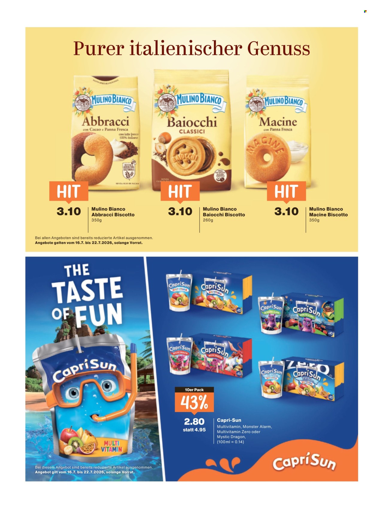 Prospekte Migros - 15.7.2026 - 22.7.2026. Seite 2. Seite 2
