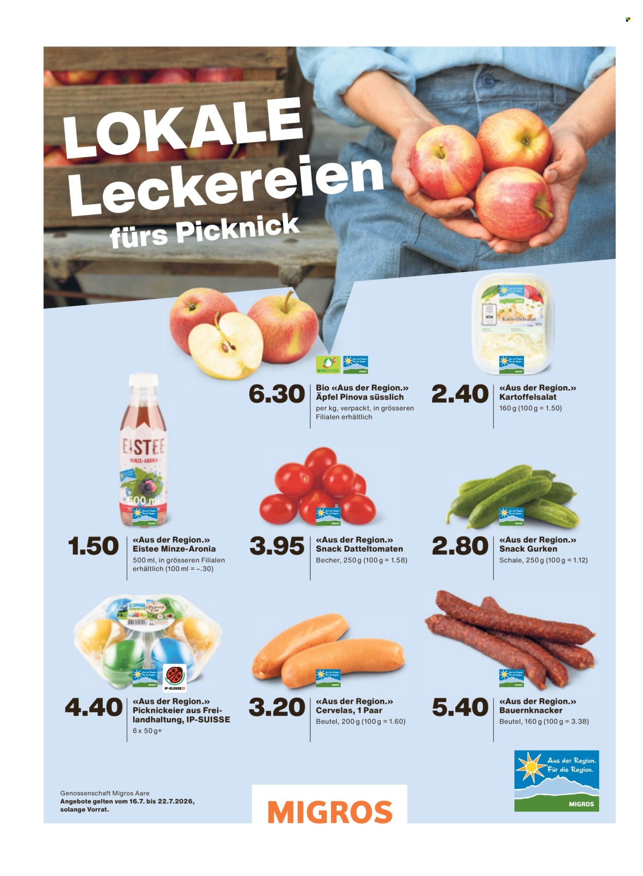 Prospekte Migros - 15.7.2026 - 22.7.2026. Seite 32. Seite 32