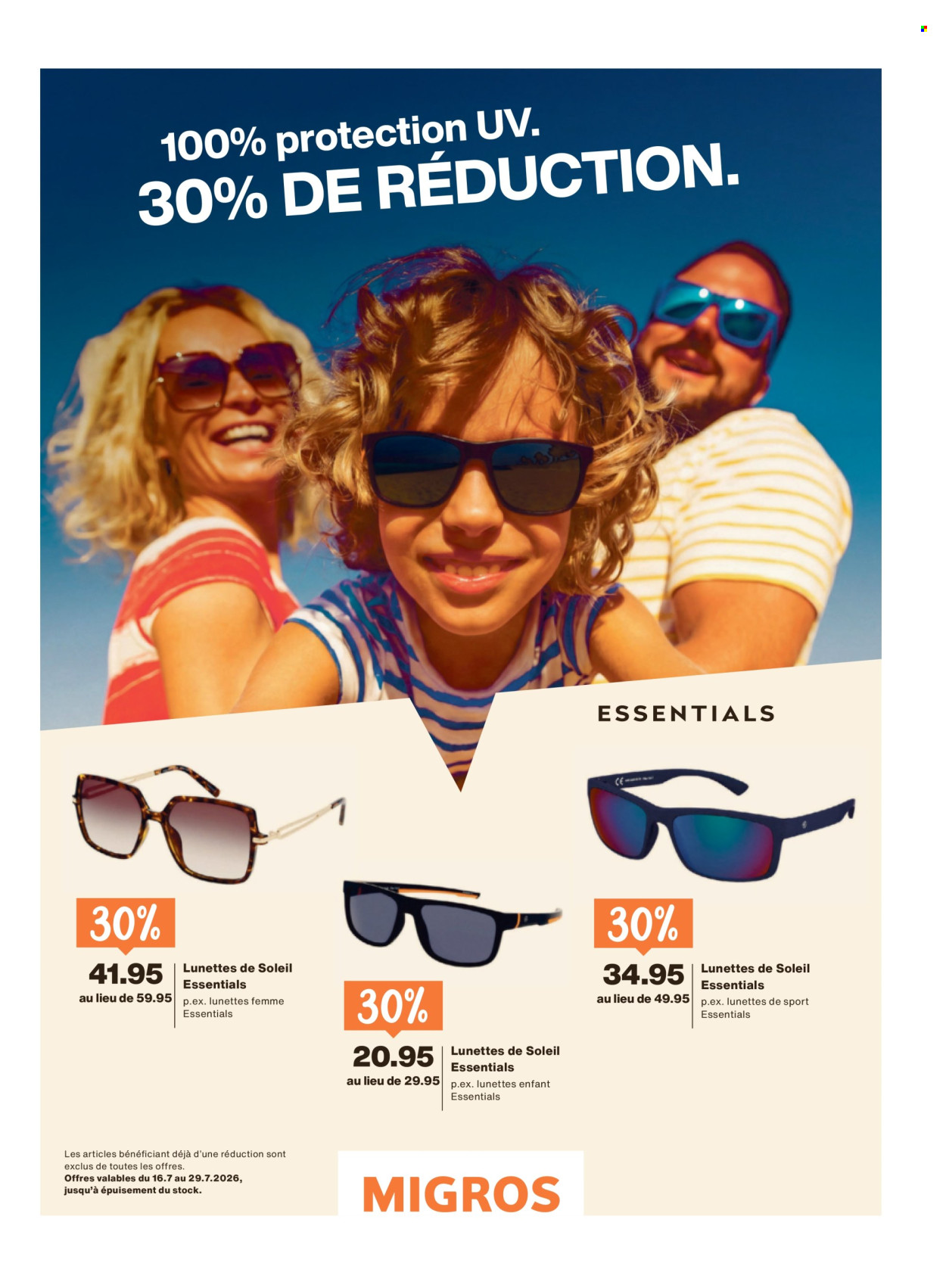 Prospekte Migros - 15.7.2026 - 22.7.2026. Seite 3. Seite 3