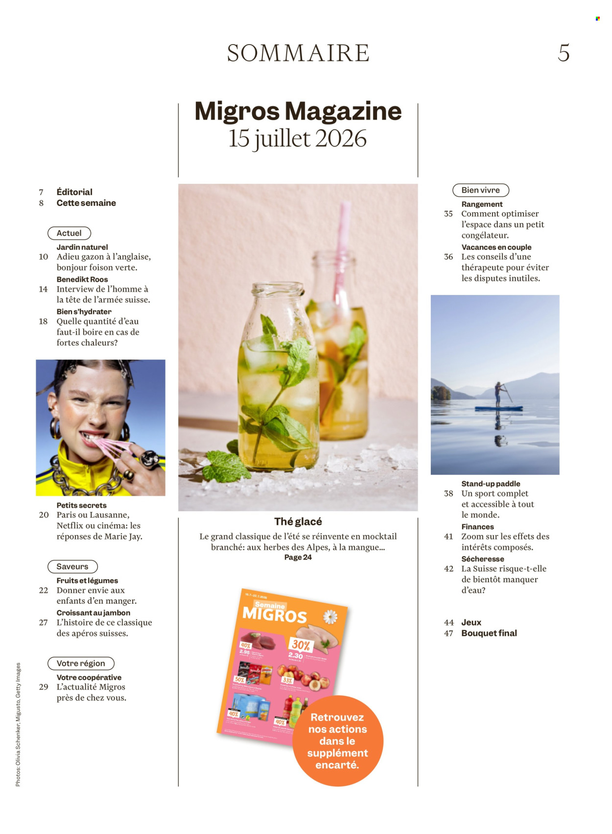 Prospekte Migros - 15.7.2026 - 22.7.2026. Seite 5. Seite 5