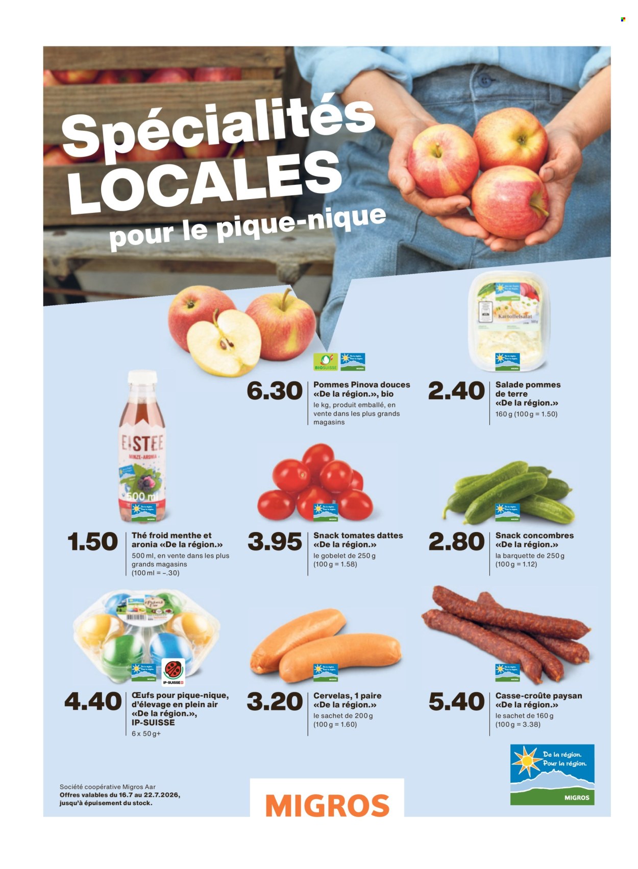 Prospekte Migros - 15.7.2026 - 22.7.2026. Seite 32. Seite 32