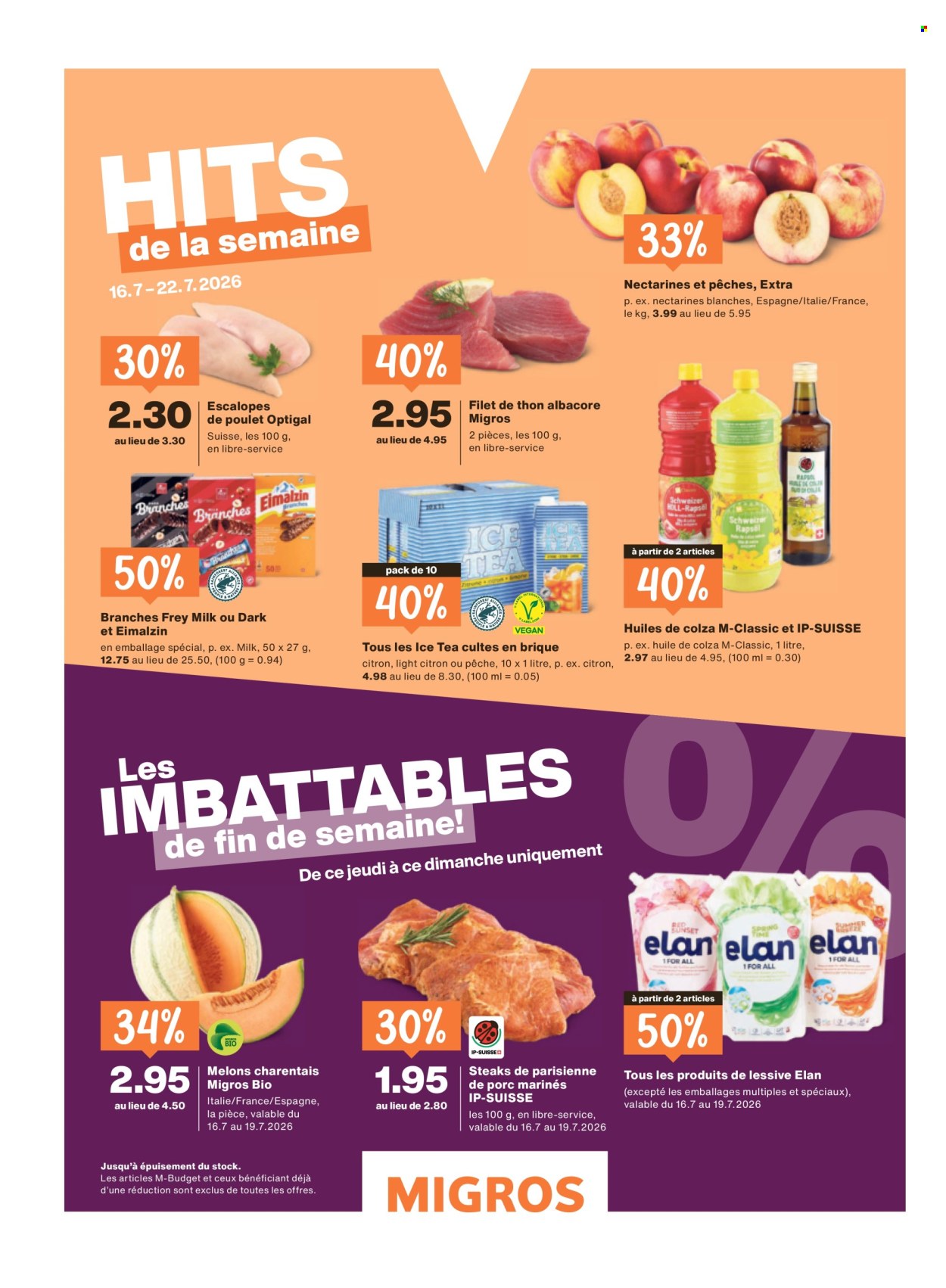 Prospekte Migros - 15.7.2026 - 22.7.2026. Seite 48. Seite 48