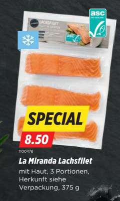 La Miranda Lachsfilet