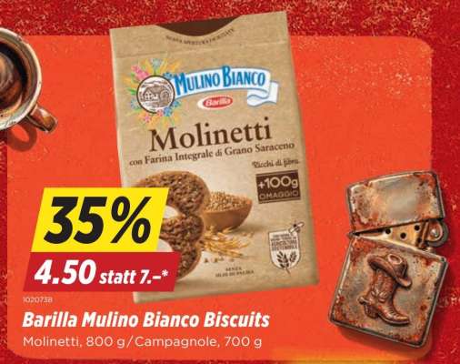 Barilla Mulino Bianco Biscuits