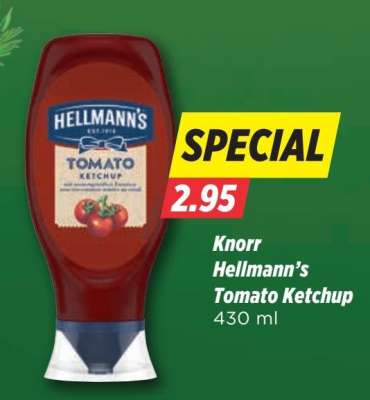 Knorr Hellmann’s Tomato Ketchup