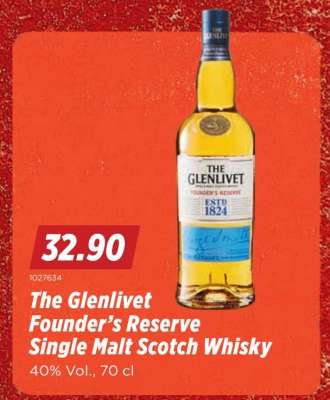 The Glenlivet Founder's Reserve Single Malt Scotch Whisky