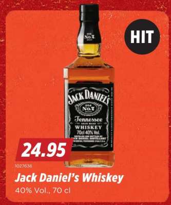 JACK DANIEL'S WHISKEY