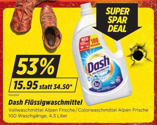 Dash Flüssigwaschmittel