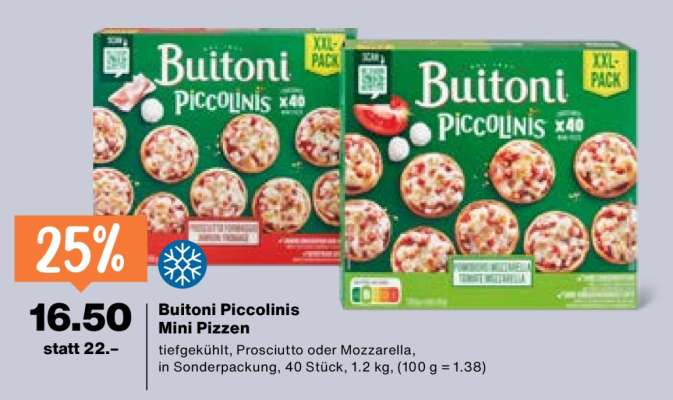 Buitoni Piccolinis Mini Pizzen