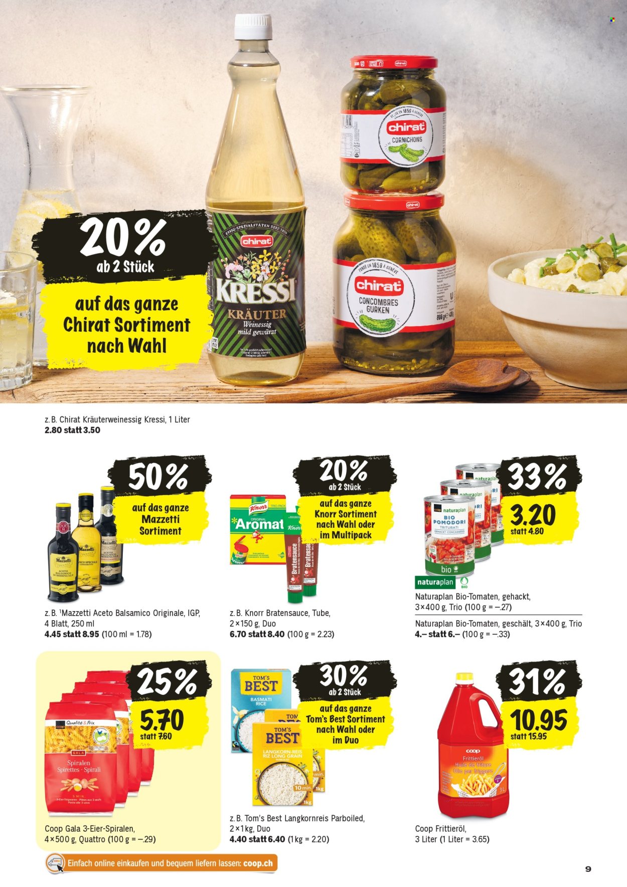 Prospekte Coop - 16.7.2026 - 22.7.2026. Seite 9. Seite 9