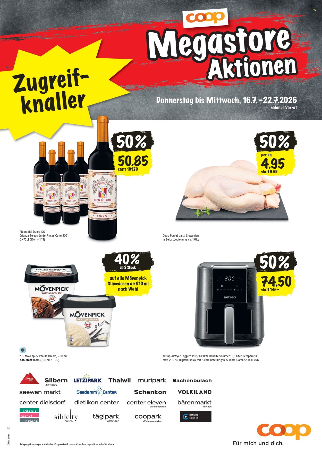 Prospekte Coop - 16.7.2026 - 22.7.2026. Seite 21. Seite 21
