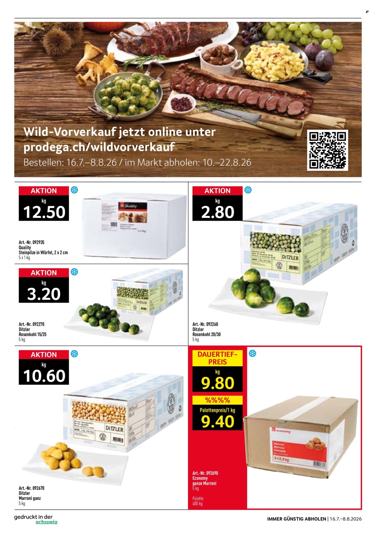 Prospekte Prodega - 16.7.2026 - 8.8.2026. Seite 8. Seite 8
