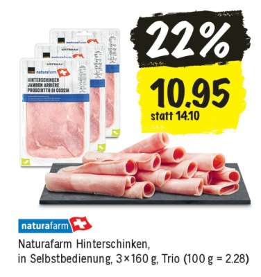 Naturafarm Hinterschinken