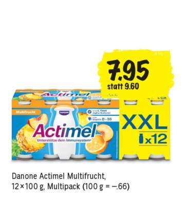 Danone Actimel Multifrucht