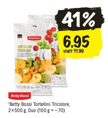 Betty Bossi Tortellini Tricolore