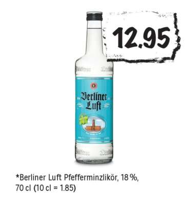 Berliner Luft Pfefferminzlikör