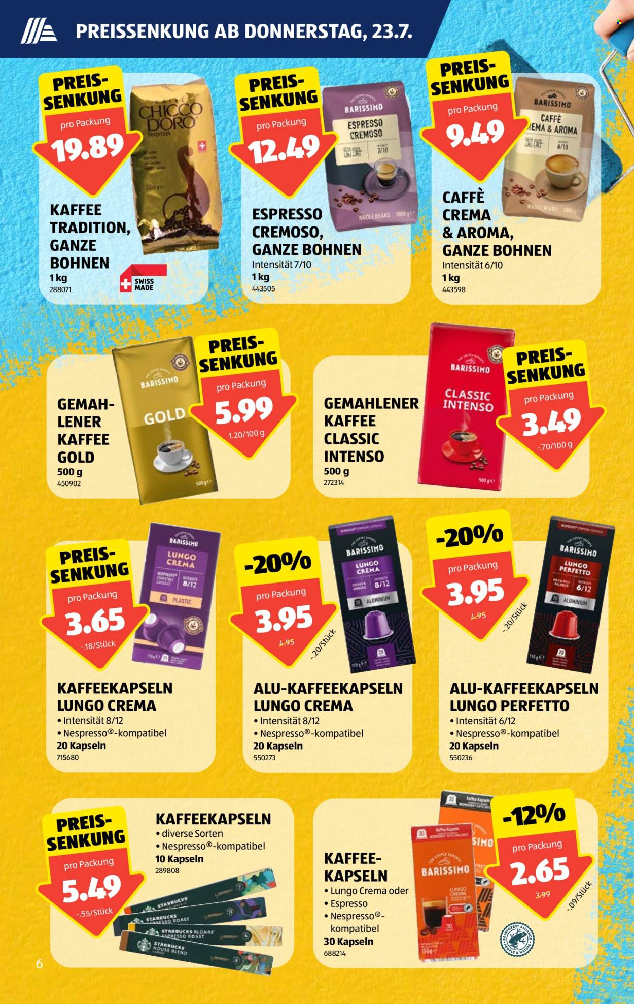 Prospekte Aldi - 23.7.2026 - 29.7.2026. Seite 6. Seite 6