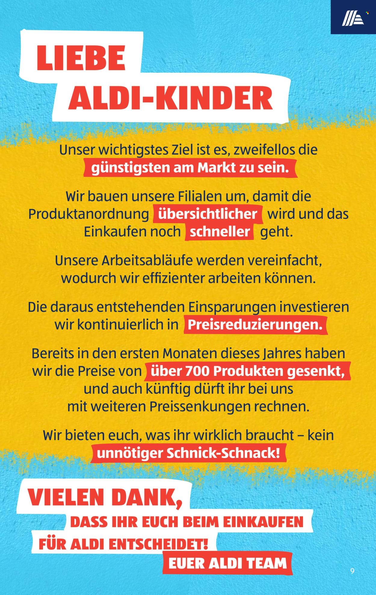 Prospekte Aldi - 23.7.2026 - 29.7.2026. Seite 9. Seite 9