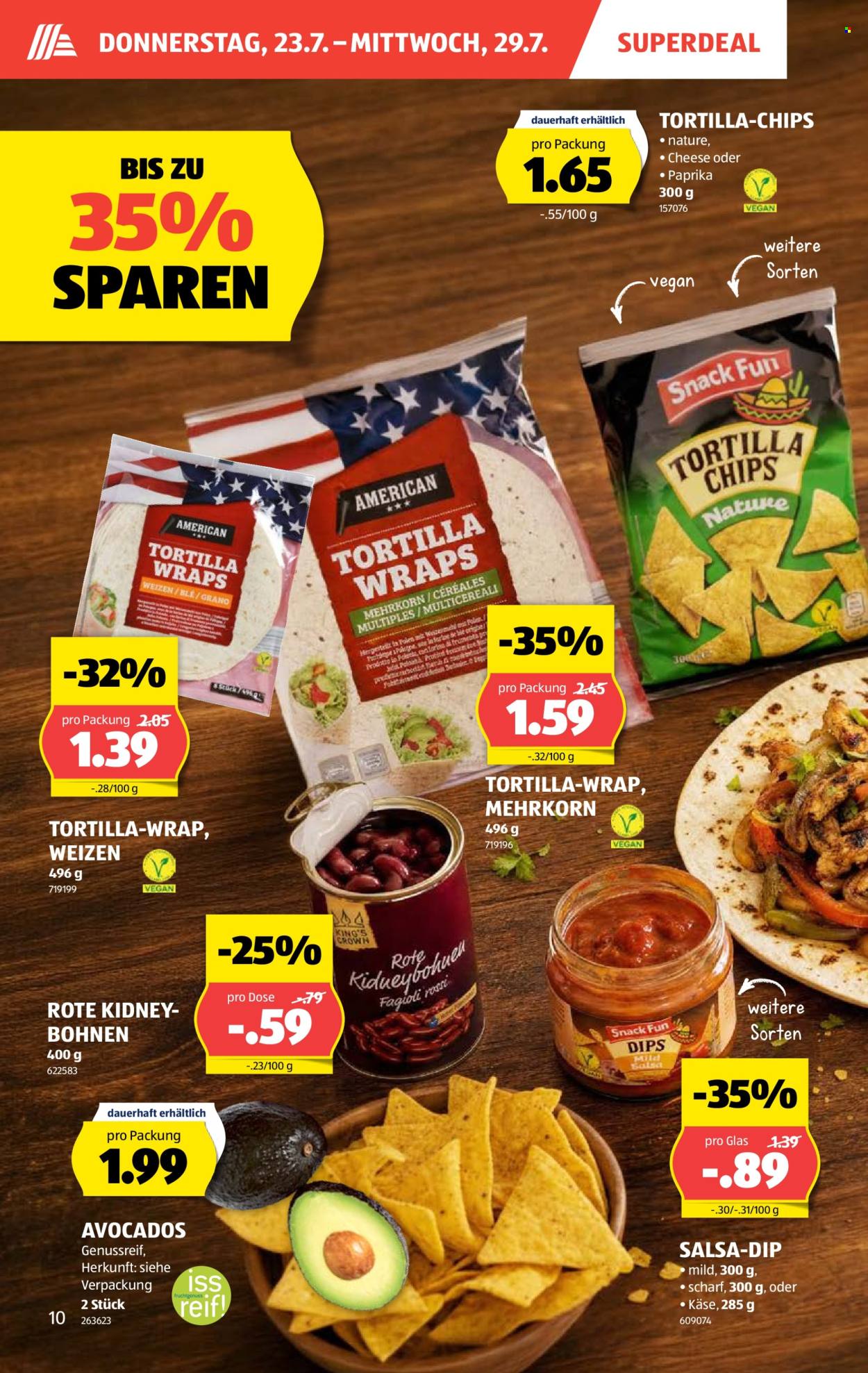 Prospekte Aldi - 23.7.2026 - 29.7.2026. Seite 10. Seite 10