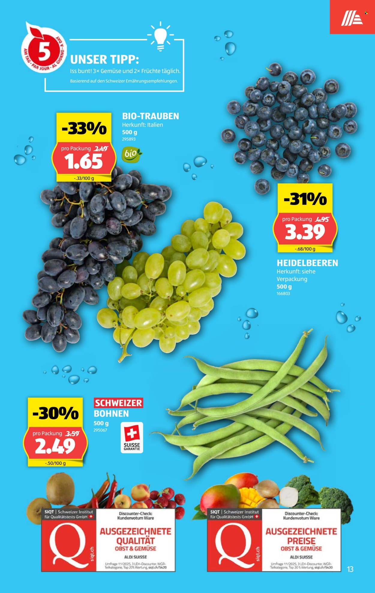 Prospekte Aldi - 23.7.2026 - 29.7.2026. Seite 13. Seite 13