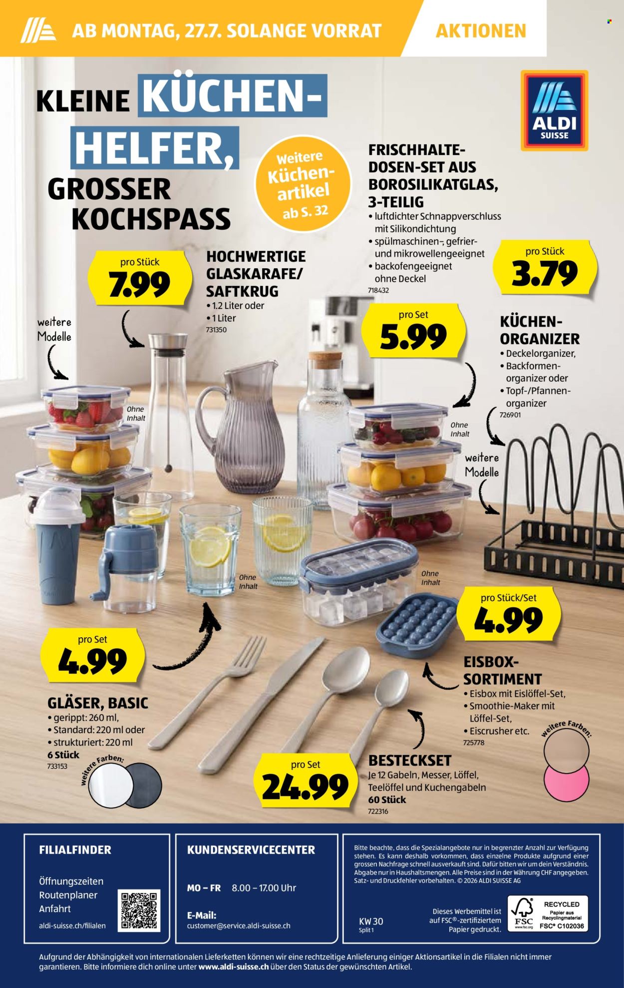 Prospekte Aldi - 23.7.2026 - 29.7.2026. Seite 40. Seite 40