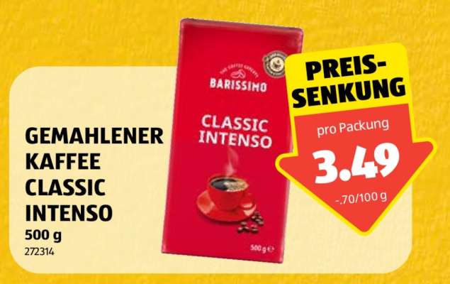 GEMAHLENER KAFFEE CLASSIC INTENSO