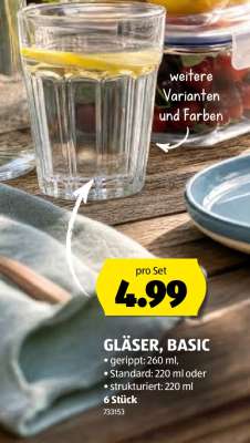 GLÄSER, BASIC