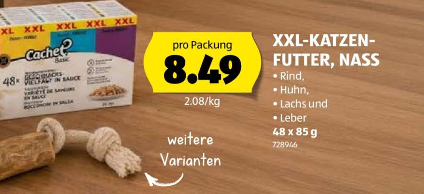 XXL-KATZENFUTTER, NASS